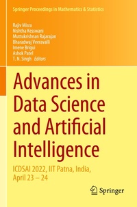 Enlarge image Cover: Advances in Data Science and Artificial Intelligence - Springer
