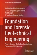 Cover: Foundation and Forensic Geotechnical Engineering - Springer