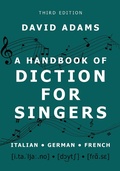 Cover: A Handbook of Diction for Singers - OUP eBook