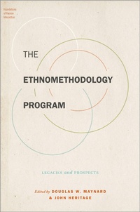 Abbildung von: The Ethnomethodology Program - OUP eBook