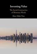 Cover: Inventing Value - Cambridge University Press