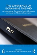 Cover: The Experience of Examining the PhD - Routledge