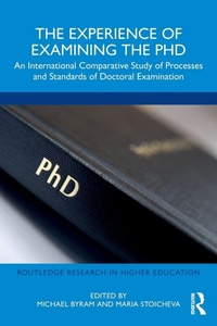Enlarge image Cover: The Experience of Examining the PhD - Routledge