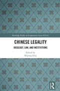 Cover: Chinese Legality - Routledge