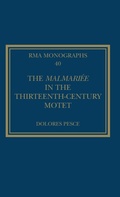 Cover: The Malmariee in the Thirteenth-Century Motet - Routledge