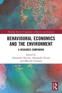 Enlarge image Cover: Behavioural Economics and the Environment - Routledge