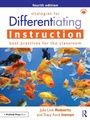Cover: Strategies for Differentiating Instruction - Routledge