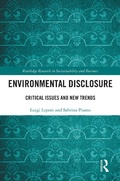 Cover: Environmental Disclosure - Routledge