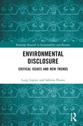 Cover: Environmental Disclosure - Routledge