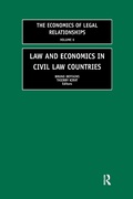 Bild: Law and Economics in Civil Law Countries - Routledge