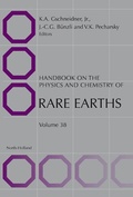 Cover: Handbook on the Physics and Chemistry of Rare Earths - Elsevier