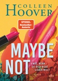 Cover: Maybe Not - dtv