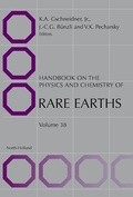 Cover: Handbook on the Physics and Chemistry of Rare Earths: Volume 38 - North-Holland