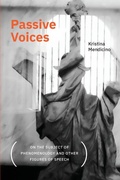 Cover: Passive Voices (On the Subject of Phenomenology and Other Figures of Speech) - State University of New York Press