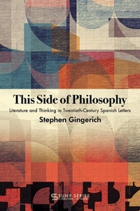 Abbildung von: This Side of Philosophy - De Gruyter