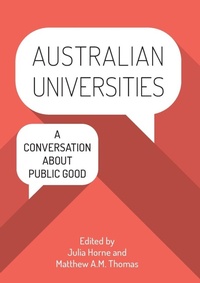 Enlarge image Cover: Australian Universities - Sydney University Press