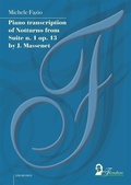 Cover: Piano transcription of Notturno from Suite n. 1 op. 13 by J. Massenet - Nuova Florestano Edizioni
