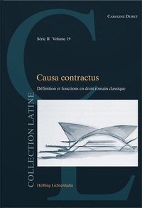 Enlarge image Cover: Causa contractus - Helbing & Lichtenhahn