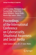 Cover: Proceedings of the International Conference on Cybersecurity, Situational Awareness and Social Media - Springer