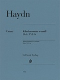 Cover: Joseph Haydn - Klaviersonate e-moll Hob. XVI:34 - Henle, G&uuml;nter