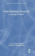 Cover: Public Relations Theory III - Routledge