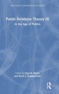 Enlarge image Cover: Public Relations Theory III - Routledge