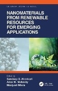 Cover: Nanomaterials from Renewable Resources for Emerging Applications - CRC Press