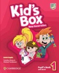 Cover: Kid's Box New Generation Level 1 Pupil's Book with eBook British English - Cambridge University Press