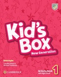 Cover: Kid's Box New Generation Level 1 Activity Book with Digital Pack British English - Cambridge University Press