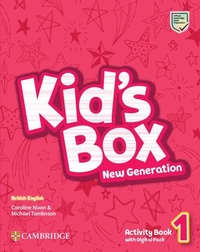 Enlarge image Cover: Kid's Box New Generation Level 1 Activity Book with Digital Pack British English - Cambridge University Press
