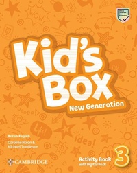 Enlarge image Cover: Kid's Box New Generation Level 3 Activity Book with Digital Pack British English - Cambridge University Press