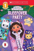 Cover: Gabby's Dollhouse: Sleepover Party (DreamWorks: Reader, Level 2) - Scholastic US