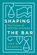 Bild: Shaping the Bar - Stanford University Press