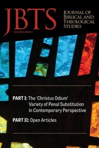 Enlarge image Cover: Journal of Biblical and Theological Studies, Issue 6.1 - Pickwick Publications
