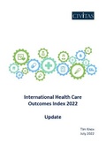 Cover: International Healthcare Outcomes Index 2022 - Civitas