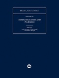 Cover: Moral Education and Pluralism - Routledge