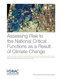 Enlarge image Cover: Assessing Risk to the National Critical Functions as a Result of Climate Change - RAND Corporation