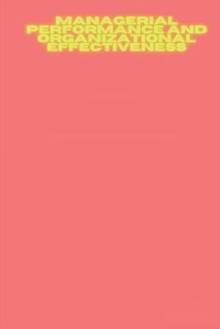 Abbildung von: Managerial Performance And Organizational Effectiveness - Bangalore University