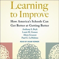 Enlarge image Cover: Learning to Improve - Tantor Audio