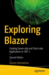 Enlarge image Cover: Exploring Blazor - APress