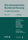 Cover: Die schweizerische Bundesverfassung - Dike Verlag Z&uuml;rich