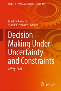 Enlarge image Cover: Decision Making Under Uncertainty and Constraints - Springer