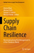 Cover: Supply Chain Resilience - Springer