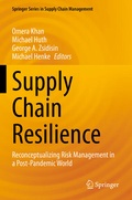 Cover: Supply Chain Resilience - Springer