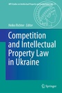 Cover: Competition and Intellectual Property Law in Ukraine - Springer