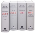 Cover: Basler Kommentar ZGB I + ZGB II + OR I + OR II - Helbing & Lichtenhahn
