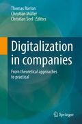 Cover: Digitalization in companies - Springer