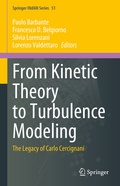 Cover: From Kinetic Theory to Turbulence Modeling - Springer