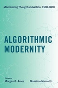 Cover: Algorithmic Modernity - Oxford University Press Inc