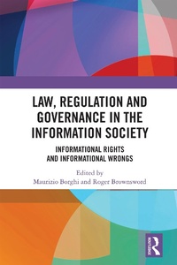 Abbildung von: Law, Regulation and Governance in the Information Society - Routledge